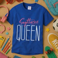 Sagittarius Queen / Classy Sagittarius Quote Design Gift Kids T-Shirt