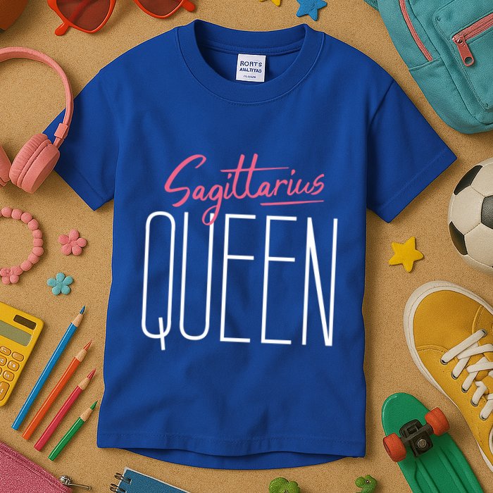 Sagittarius Queen / Classy Sagittarius Quote Design Gift Kids T-Shirt