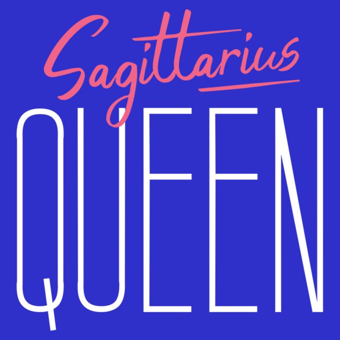 Sagittarius Queen / Classy Sagittarius Quote Design Gift Zip Tote Bag