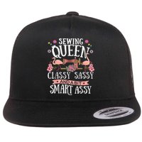Sewing Queen Classy Sassy And A Bit Smart Assy Sewer Flat Bill Trucker Hat