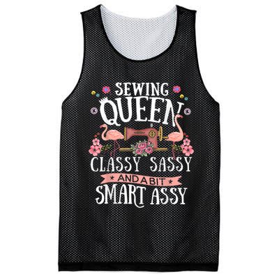 Sewing Queen Classy Sassy And A Bit Smart Assy Sewer Mesh Reversible Basketball Jersey Tank