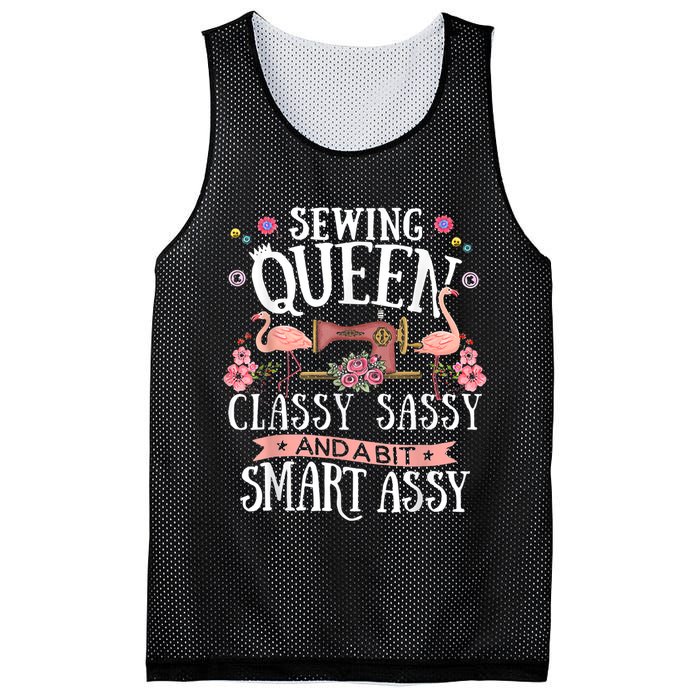 Sewing Queen Classy Sassy And A Bit Smart Assy Sewer Mesh Reversible Basketball Jersey Tank