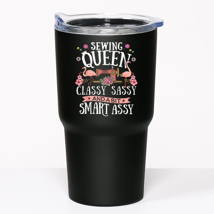 Sewing Queen Classy Sassy And A Bit Smart Assy Sewer Tumbler