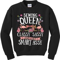 Sewing Queen Classy Sassy And A Bit Smart Assy Sewer Kids Sweatshirt