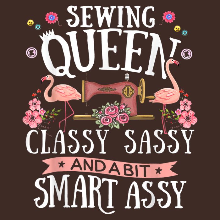 Sewing Queen Classy Sassy And A Bit Smart Assy Sewer Cooling Performance Crew T-Shirt