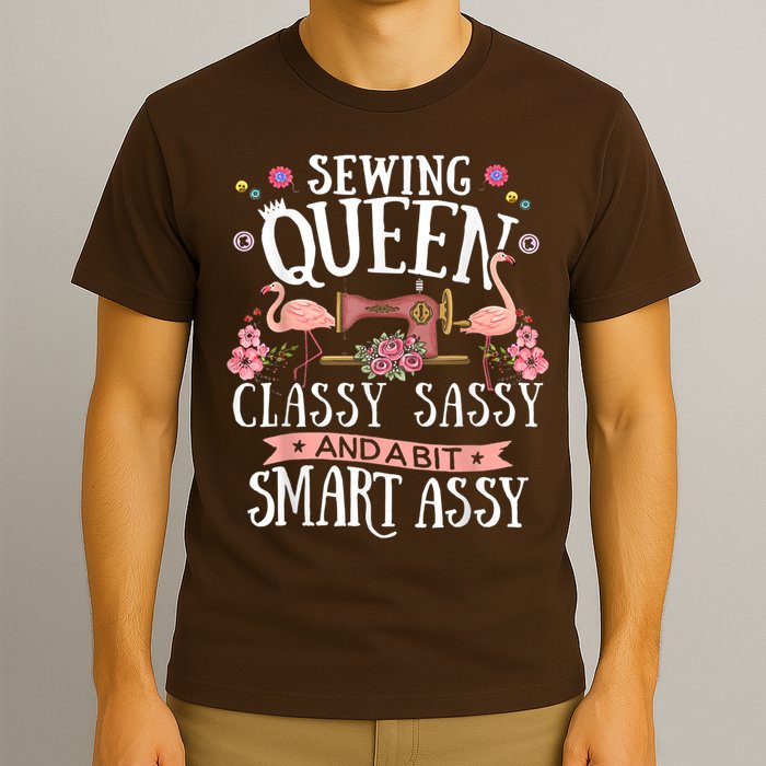 Sewing Queen Classy Sassy And A Bit Smart Assy Sewer T-Shirt