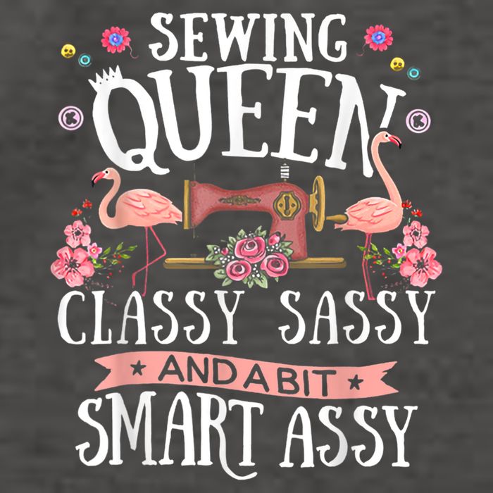 Sewing Queen Classy Sassy And A Bit Smart Assy Sewer Vector Backpack