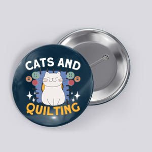 Sewing & Quilting Cats Sewer Quilters Novelty Sewing Button