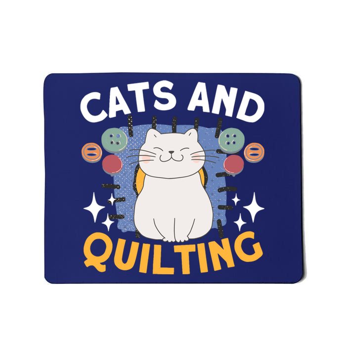 Sewing & Quilting Cats Sewer Quilters Novelty Sewing Mousepad