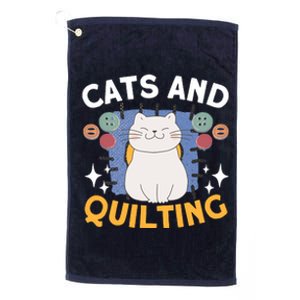 Sewing & Quilting Cats Sewer Quilters Novelty Sewing Platinum Collection Golf Towel