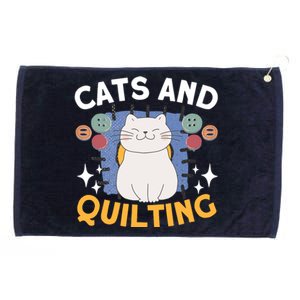 Sewing & Quilting Cats Sewer Quilters Novelty Sewing Grommeted Golf Towel