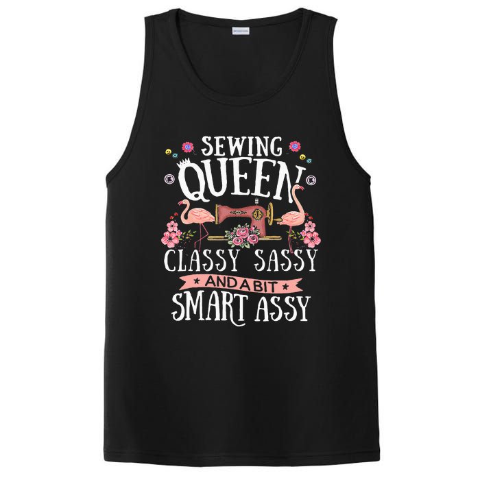 Sewing Queen Classy Sassy And A Bit Smart Assy Sewer Gift PosiCharge Competitor Tank