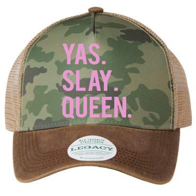 Slay Queen Cute Quote Legacy Tie Dye Trucker Hat