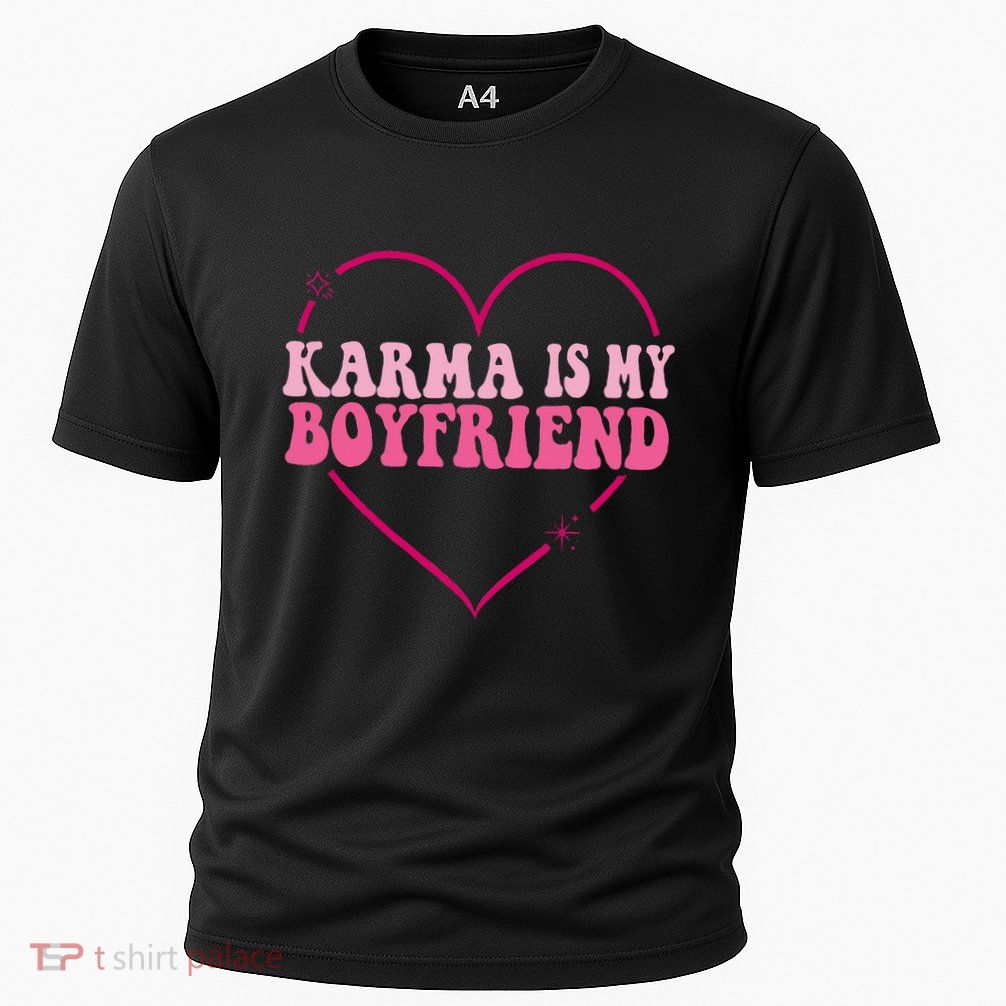 Sarcastic Quote Embrace K.arma's Groovy S.pirituel Heart Performance Shirt