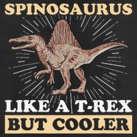 Spinosaurus Quote for a Spinosaurus Lover Adult Drive Performance Visor