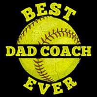 Softball Quote For Your Softball Coach Dad Great Gift Flatbill Hat