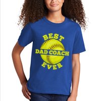 Softball Quote For Your Softball Coach Dad Great Gift Kids T-Shirt