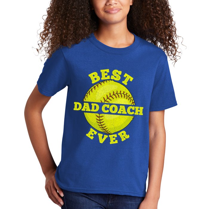 Softball Quote For Your Softball Coach Dad Great Gift Kids T-Shirt