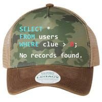 SQL Query Funny SQL Database Admin Programmer Legacy Tie Dye Trucker Hat
