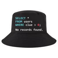 SQL Query Funny SQL Database Admin Programmer Cool Comfort Performance Bucket Hat