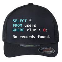 SQL Query Funny SQL Database Admin Programmer Flexfit Unipanel Trucker Cap