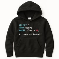 SQL Query Funny SQL Database Admin Programmer Kids Hoodie