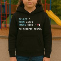 SQL Query Funny SQL Database Admin Programmer Kids Hoodie