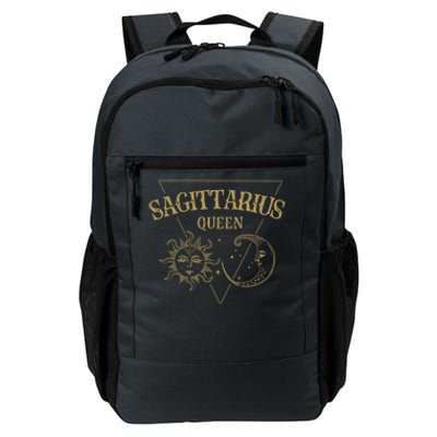 Sagittarius Queen / Golden Sun And Moon Sagittarius Birthday Gift Daily Commute Backpack