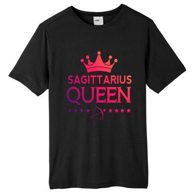 Sagittarius Queen Gift Tall Fusion ChromaSoft Performance T-Shirt