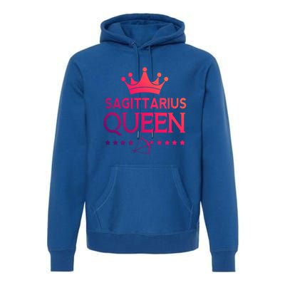 Sagittarius Queen Gift Premium Hoodie