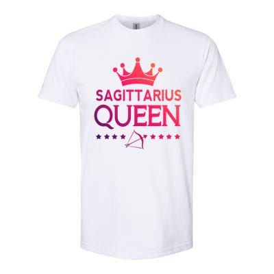 Sagittarius Queen Gift Softstyle CVC T-Shirt