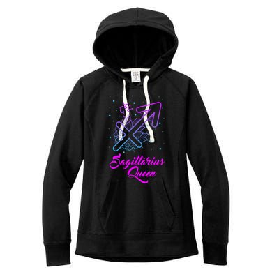 Sagittarius Queen Gift Women's Fleece Hoodie