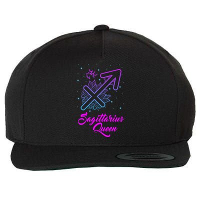 Sagittarius Queen Gift Wool Snapback Cap