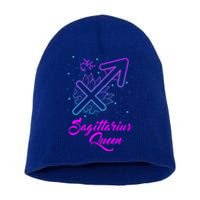 Sagittarius Queen Gift Short Acrylic Beanie