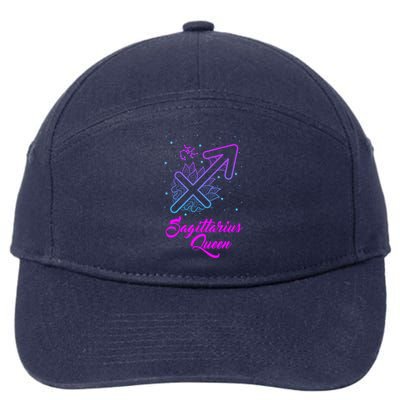 Sagittarius Queen Gift 7-Panel Snapback Hat