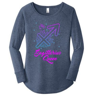 Sagittarius Queen Gift Women's Perfect Tri Tunic Long Sleeve Shirt