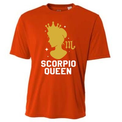 Scorpio Queen Gift Cooling Performance Crew T-Shirt