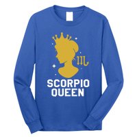 Scorpio Queen Gift Long Sleeve Shirt