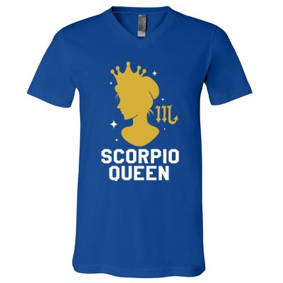 Scorpio Queen Gift V-Neck T-Shirt