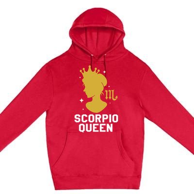 Scorpio Queen Gift Premium Pullover Hoodie