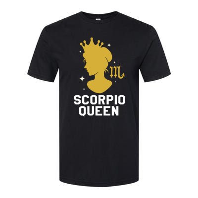 Scorpio Queen Gift Softstyle CVC T-Shirt