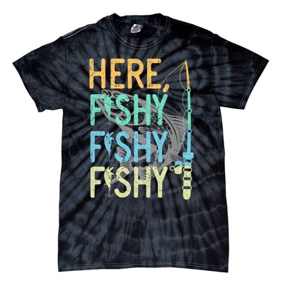 Sarcasm Quotes Hobbies Funny Fishing Gifts For Fisherman Tie-Dye T-Shirt