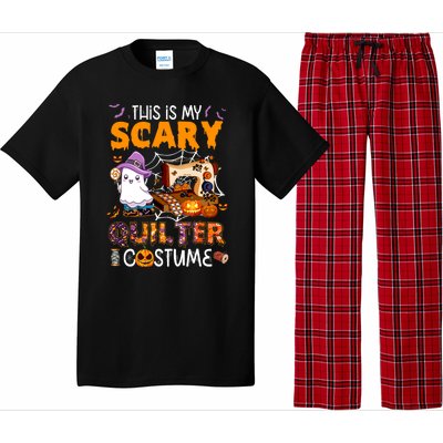 Sewing quilting hallowen this is my scary quilter costume Pajama Set