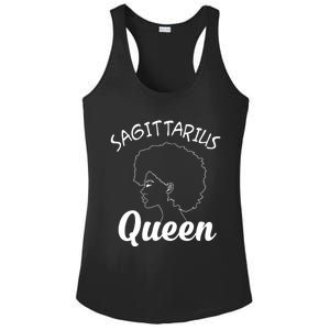 Sagittarius Queen Horoscope Birthday Gift Funny Gift Ladies PosiCharge Competitor Racerback Tank