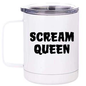 Scream Queen Horror Movie Goth Punk Gift 12 oz Stainless Steel Tumbler Cup