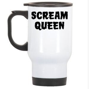 Scream Queen Horror Movie Goth Punk Gift Stainless Steel Travel Mug