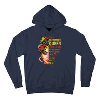 September Queen I Have 3 Sides Birthday For September Girl Hoodie