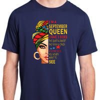 September Queen I Have 3 Sides Birthday For September Girl Adult ChromaSoft Performance T-Shirt