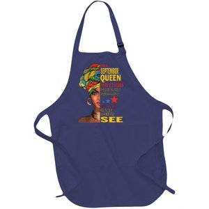 September Queen I Have 3 Sides Quite Sweet Happy Birthday Full-Length Apron With Pockets