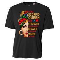 Scorpio queen I am stronger birthday gift for Scorpio zodiac Cooling Performance Crew T-Shirt